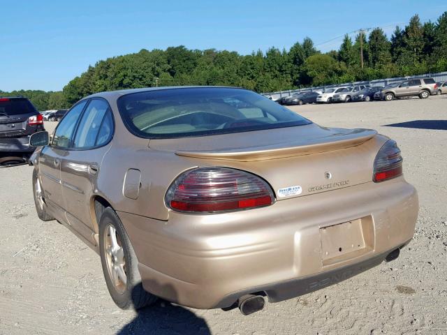 1G2WP52K13F164235 - 2003 PONTIAC GRAND PRIX GOLD photo 3