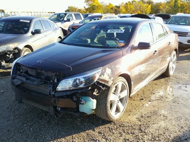 1G11G5SX2FF155879 - 2015 CHEVROLET MALIBU LTZ 石墨色 照片 2