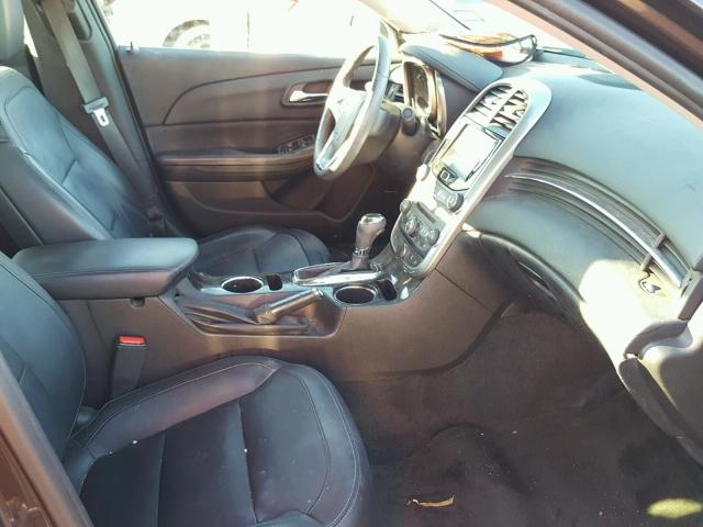 1G11G5SX2FF155879 - 2015 CHEVROLET MALIBU LTZ 石墨色 照片 5