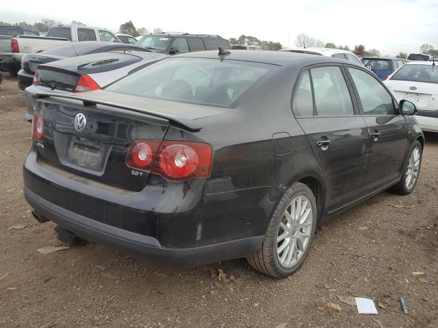 3VWRJ71K38M178522 - 2008 VOLKSWAGEN JETTA WOLF BLACK photo 4