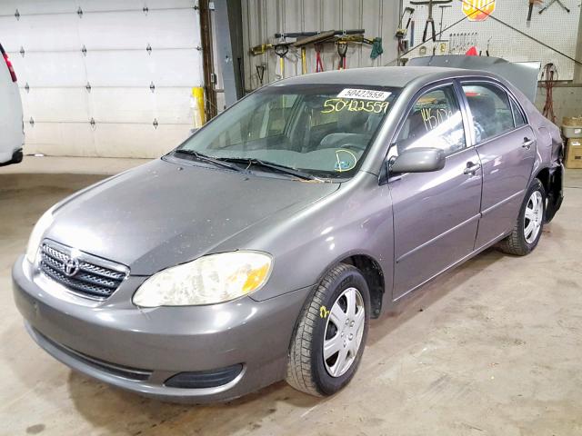 1NXBR32E35Z551723 - 2005 TOYOTA COROLLA CE GRAY photo 2