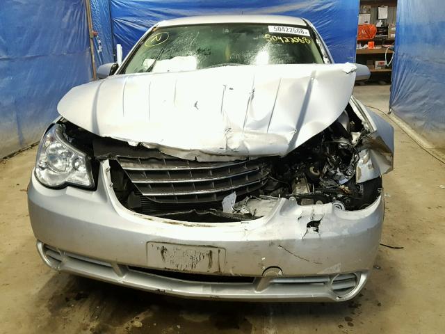 1C3LC56R68N254242 - 2008 CHRYSLER SEBRING TO SILVER photo 9