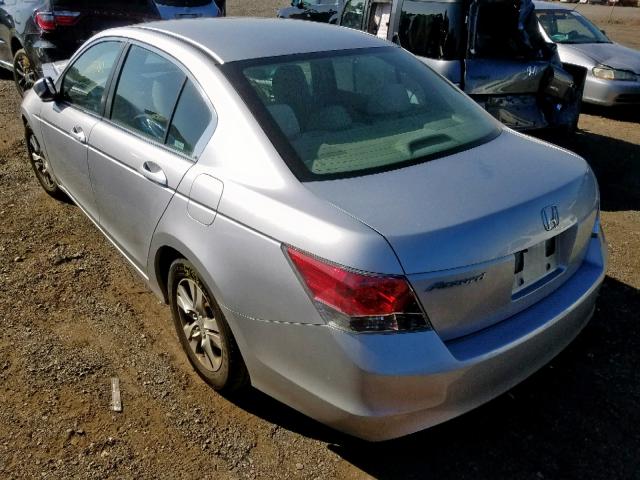 1HGCP26448A058795 - 2008 HONDA ACCORD LXP SILVER photo 3