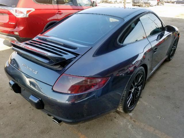 WP0AB29927S730468 - 2007 PORSCHE 911 CARRER BLUE photo 4