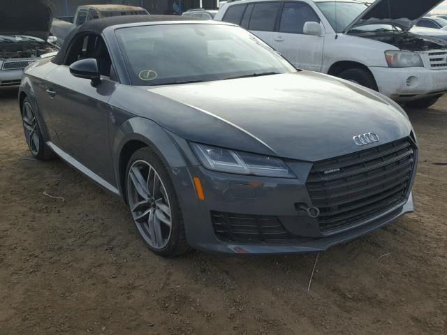 TRUT5CFV4H1016667 - 2017 AUDI TT GRAY photo 1