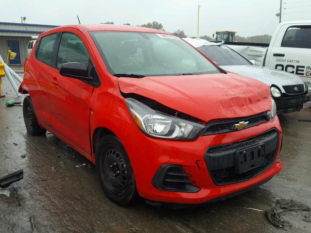 KL8CB6SA4GC561254 - 2016 CHEVROLET SPARK LS RED photo 1