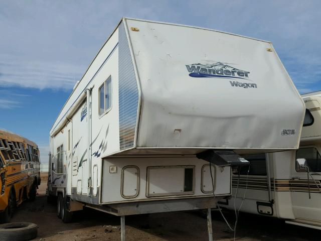 4XTFN32215C254820 - 2005 THOR TRAILER WHITE photo 1