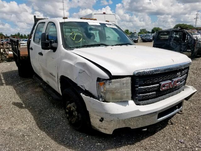 1GD412C80DF190506 - 2013 GMC SIERRA C35 WHITE photo 1