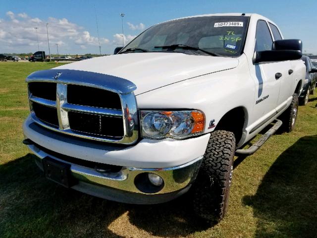 3D3KS28C75G737090 - 2005 DODGE RAM 2500 S Սպիտակ լուսանկար 2