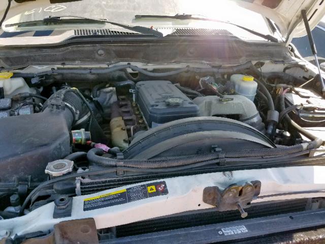 3D3KS28C75G737090 - 2005 DODGE RAM 2500 S Սպիտակ լուսանկար 7