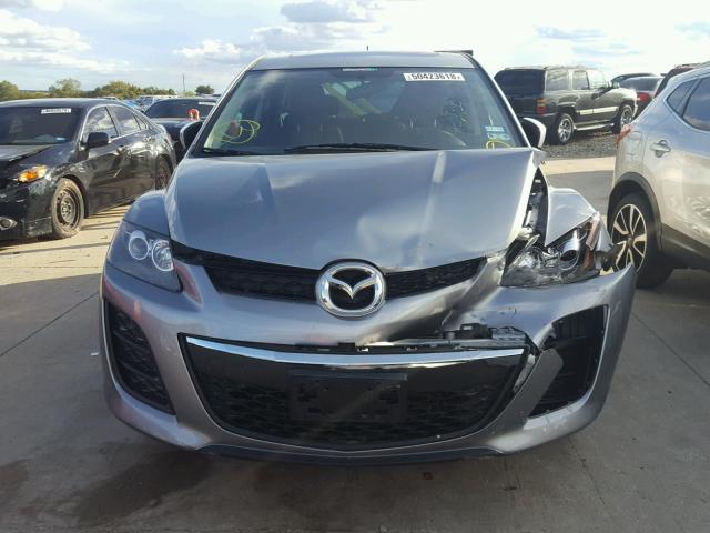 JM3ER2B55B0392855 - 2011 MAZDA CX-7 SILVER photo 9