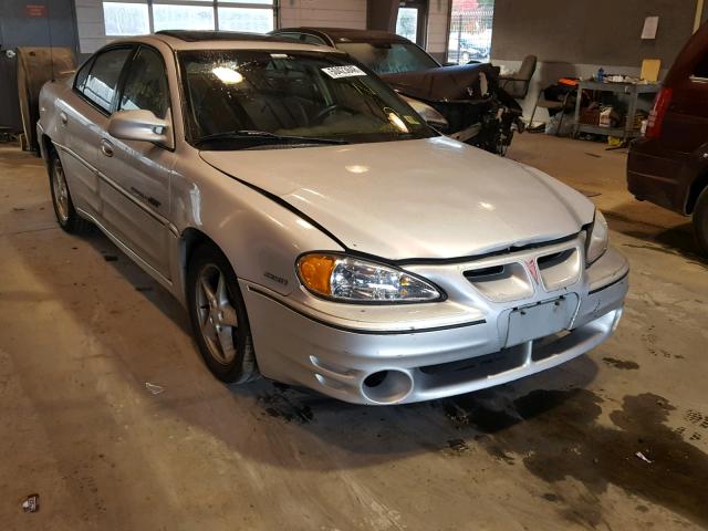 1G2NV52E71C151340 - 2001 PONTIAC GRAND AM G SILVER photo 1