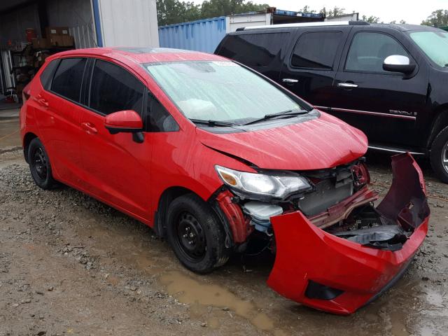 3HGGK5H81FM755889 - 2015 HONDA FIT EX RED photo 1