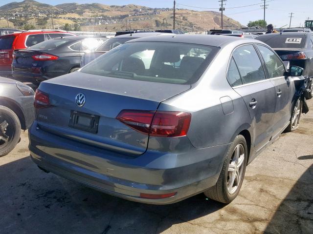 3VW167AJ0HM216763 - 2017 VOLKSWAGEN JETTA S GRAY photo 4