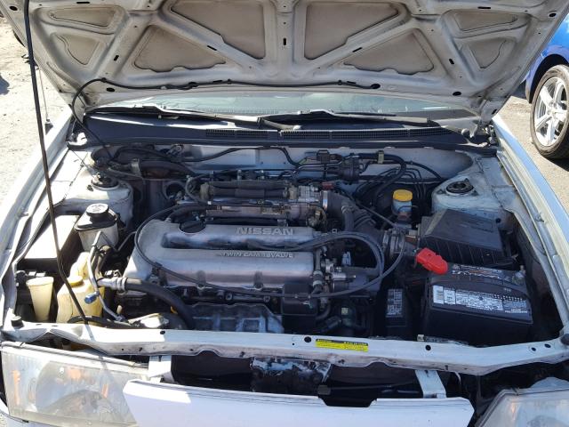 3N1BB41D0XL004450 - 1999 NISSAN SENTRA SE WHITE photo 7