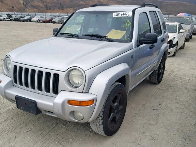 1J4GL58K34W244926 - 2004 JEEP LIBERTY LI SILVER photo 2