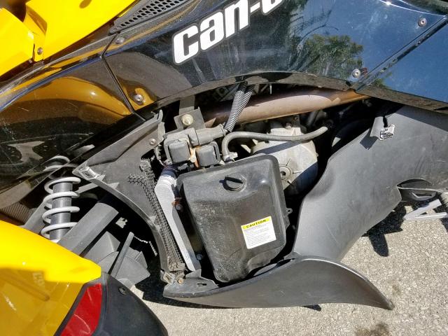 2BXJAWA149V000265 - 2009 CAN-AM SPYDER ROA YELLOW photo 7