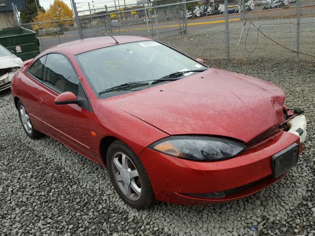 1ZWFT61L4Y5642418 - 2000 MERCURY COUGAR V6 RED photo 1