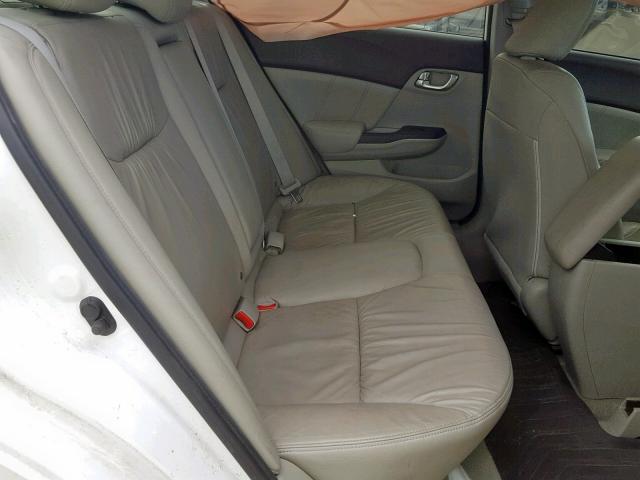 19XFB2F99CE006753 - 2012 HONDA CIVIC EXL 白色 照片 6