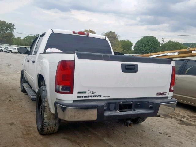 3GTP1VE06BG187308 - 2011 GMC SIERRA C15 WHITE photo 3