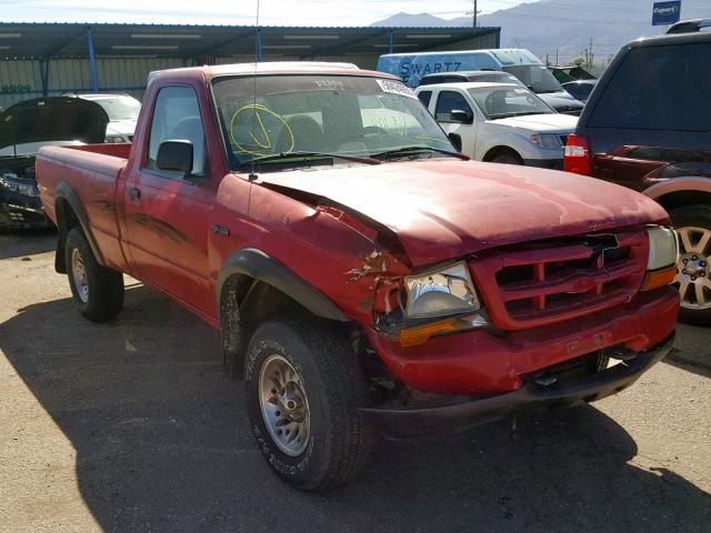 1FTZR11V4XTA09130 - 1999 FORD RANGER RED photo 1