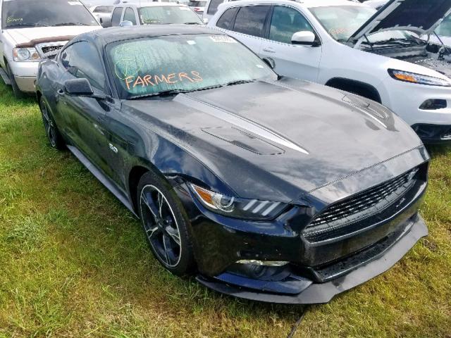 1FA6P8CF9H5209603 - 2017 FORD MUSTANG GT BLACK photo 1