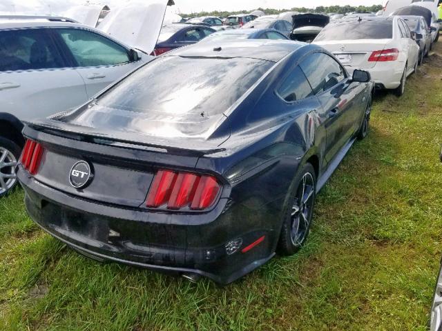 1FA6P8CF9H5209603 - 2017 FORD MUSTANG GT BLACK photo 4