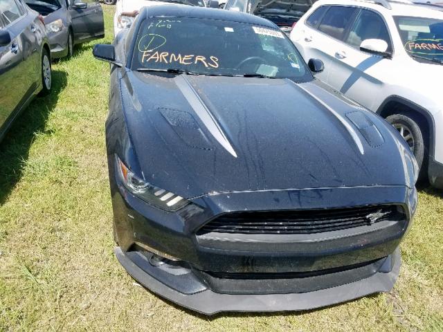 1FA6P8CF9H5209603 - 2017 FORD MUSTANG GT BLACK photo 9