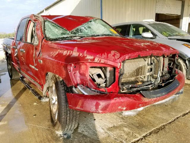 1D7HA18277S157881 - 2007 DODGE RAM 1500 S RED photo 1