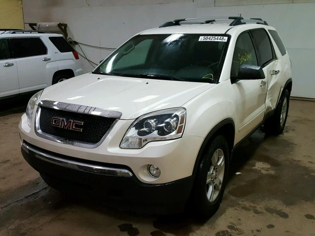 1GKKRPED6CJ417760 - 2012 GMC ACADIA SLE WHITE photo 2