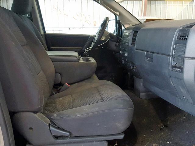 1N6BA07D58N336401 - 2008 NISSAN TITAN XE GRAY photo 5