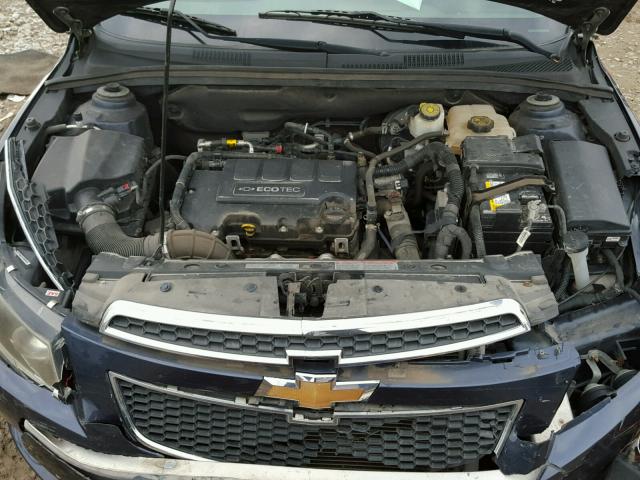 1G1PC5SB0E7269642 - 2014 CHEVROLET CRUZE LT BLUE photo 7