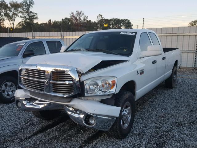 3D7ML38L89G551509 - 2009 DODGE RAM 3500 WHITE photo 2