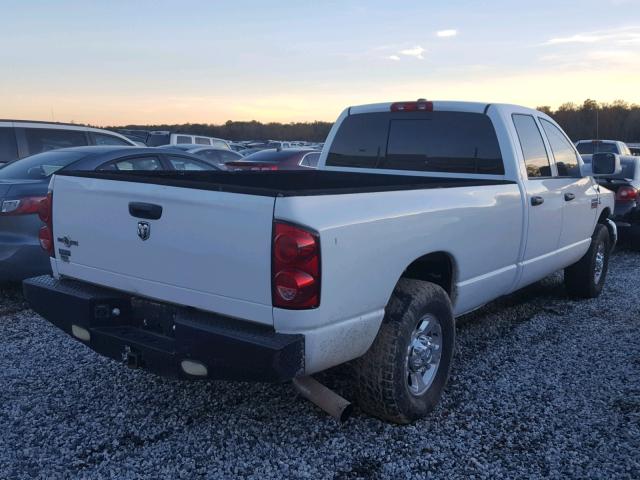 3D7ML38L89G551509 - 2009 DODGE RAM 3500 WHITE photo 4