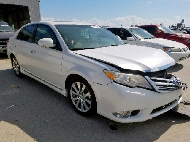 4T1BK3DB2CU470409 - 2012 TOYOTA AVALON BAS WHITE photo 1