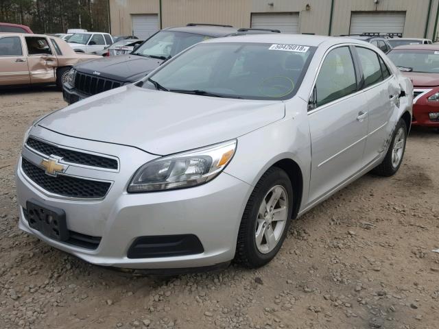 1G11B5SA8DF140178 - 2013 CHEVROLET MALIBU LS SILVER photo 2