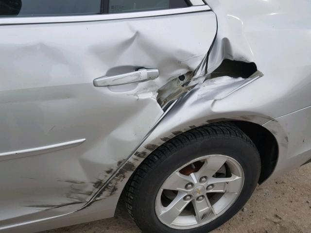 1G11B5SA8DF140178 - 2013 CHEVROLET MALIBU LS SILVER photo 9