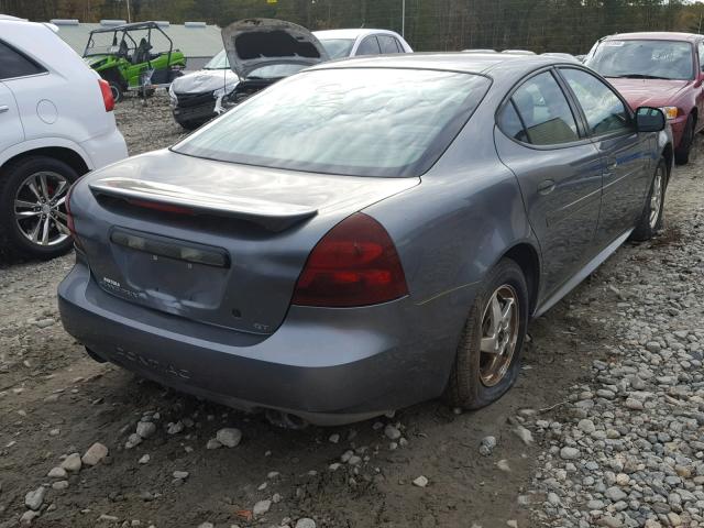 2G2WP522341244337 - 2004 PONTIAC GRAND PRIX SILVER photo 4