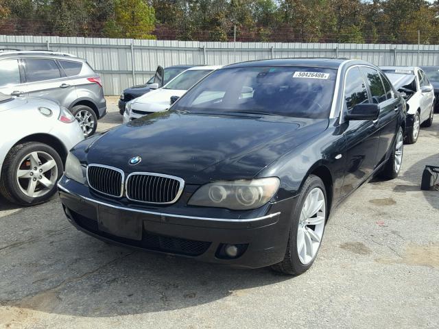 WBAHN83537DT73205 - 2007 BMW 750 BLACK photo 2