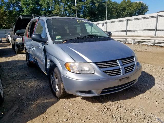 1D4GP45RX5B419593 - 2005 DODGE CARAVAN SX BLUE photo 1