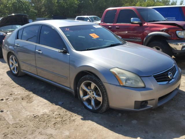 1N4BA41E57C851507 - 2007 NISSAN MAXIMA SE SILVER photo 1