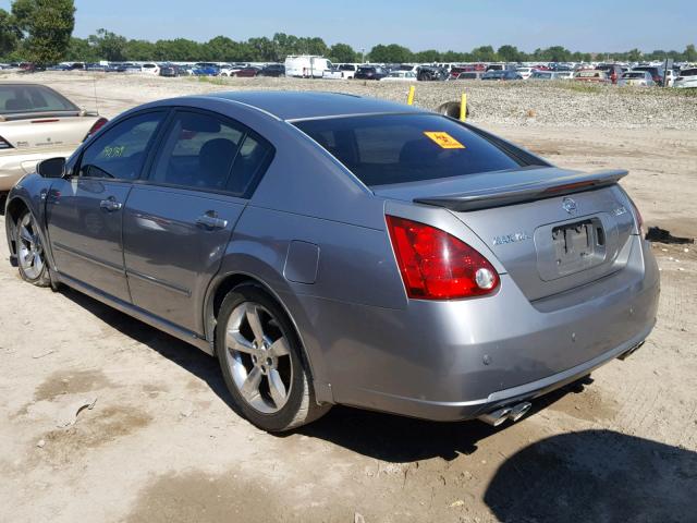 1N4BA41E57C851507 - 2007 NISSAN MAXIMA SE SILVER photo 3