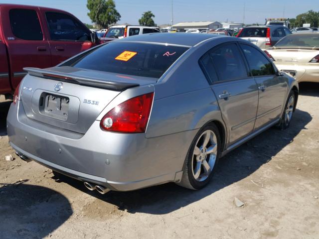 1N4BA41E57C851507 - 2007 NISSAN MAXIMA SE SILVER photo 4