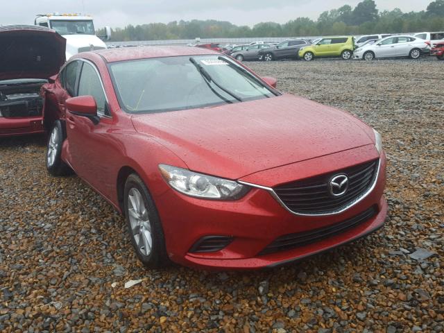 JM1GL1U56H1119789 - 2017 MAZDA 6 SPORT RED photo 1