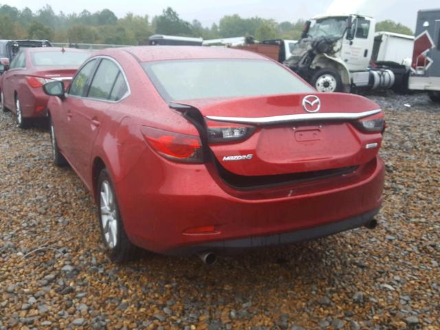 JM1GL1U56H1119789 - 2017 MAZDA 6 SPORT RED photo 3