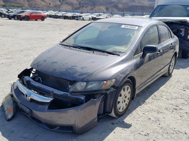 2HGFA1F31AH508118 - 2010 HONDA CIVIC VP CHARCOAL photo 2