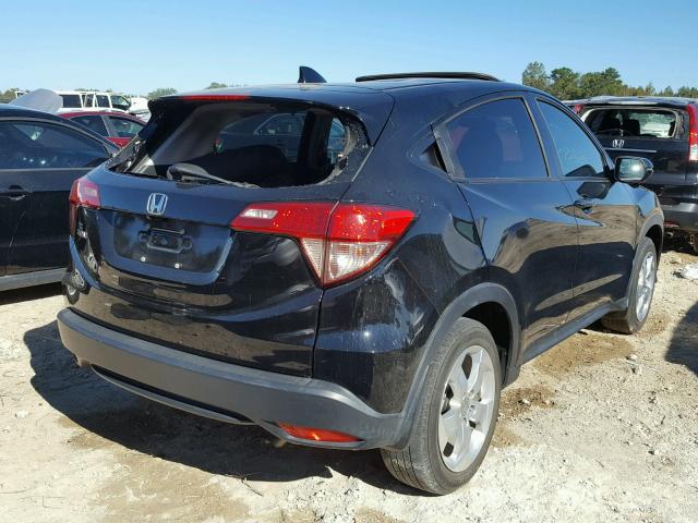 3CZRU5H56GM737603 - 2016 HONDA HR-V EX BLACK photo 4