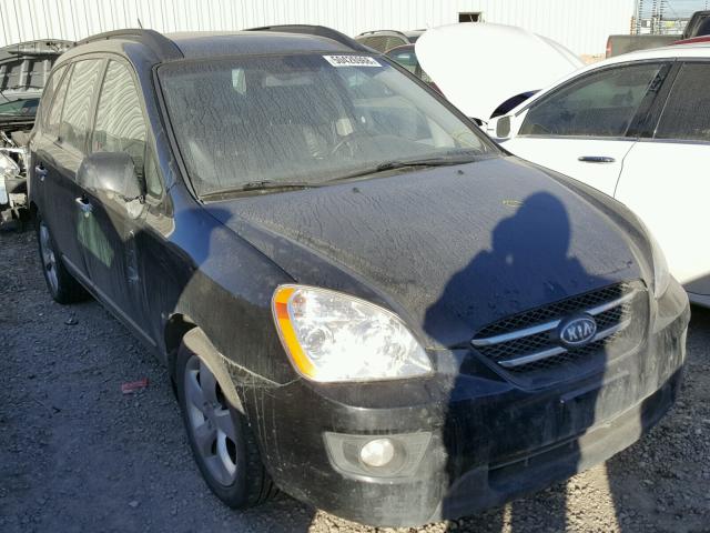 KNAFG526087191181 - 2008 KIA RONDO LX BLACK photo 1