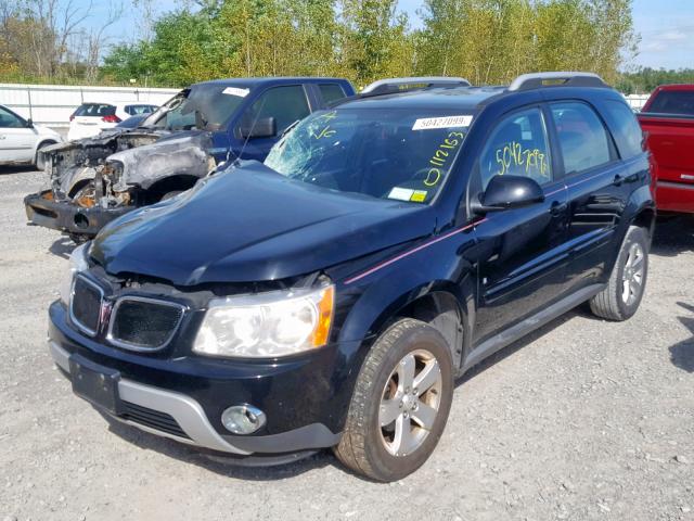 2CKDL63F966212223 - 2006 PONTIAC TORRENT BLACK photo 2