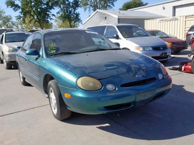 1FALP52UXVG160011 - 1997 FORD TAURUS GL GREEN photo 1